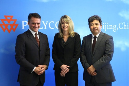 Polycom̫^(q)ձȺޅ^(q)Hansjoerg Wagner (һ)PolycomȫNۈ(zh)иTracey Newell()PolycomЇ^(q)(һ)